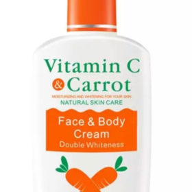 2 pic VITAMIN C CARROT NATURAL SKIN CARE FACE &BODY CREAM