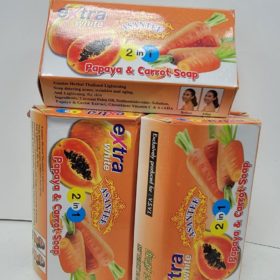 Asantee 2in1 Papaya Carrot Soap 135g