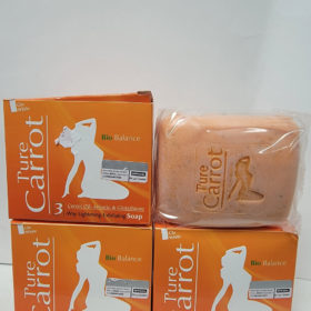 Pure carrot bio balance carrot oil soap