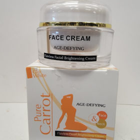 Pure carrot age defying face &neck flawless facial Brightening cream