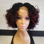 FRONT LACE BRAIDED LOVELY TWISTED  WIG