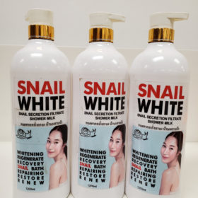 SNAIL WHITE SHOWER GEL