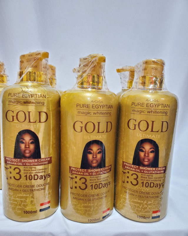 Pure Egyptian magic gold shower gel 1200ml LadyBeebe