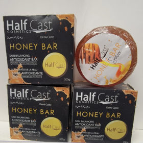 Halfcast honey bar soap