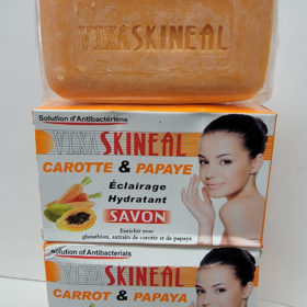 Vixa skineal carrot & papaya lightening soap