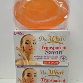 Dr white transparent lightening soap