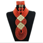 Luxurious Red Jewelry Beads Set