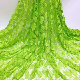 GORGEOUS GREEN LACE FABRIC