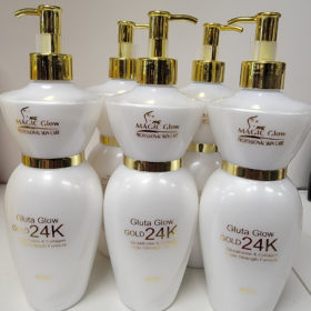 gluta glow gold 24k glutathione lotion 500ml