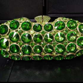 Stunning Green clutch purse