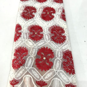 Full Stone French Lace Fabric