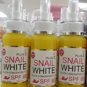 Snail white gluta cincentre plus spf 60