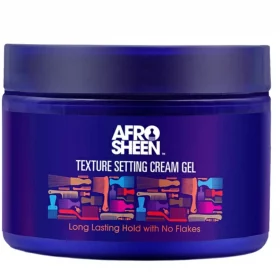 AFRO SHEEN TEXTURE SETTING GEL CREAM 12 OZ