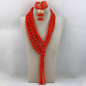 Beautiful Bridal Coral Beads Set 1