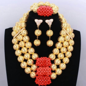 Nigerian Wedding Jewelry Beads Set