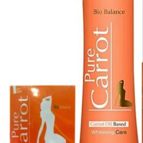 PURE CARROT LOTION +SOAP
