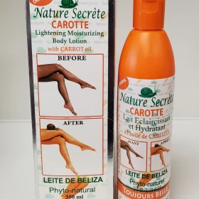 Nature Secrete Carotte Lightening Moisturizing Body Lotion With Carrot Oil