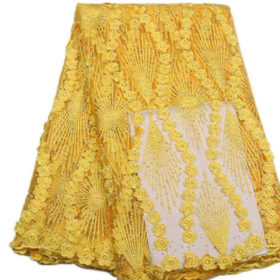 African Beautiful Lace Fabric 1