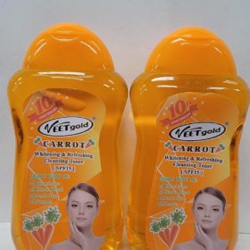 Veetgold carrot & refreshing cleaning toner spf15