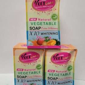 Veetgold vegetable soap x10 glowing soap 200g