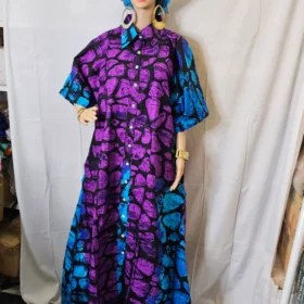 Elegant Beautiful High Quality Women Ready to wear Ankara Print dress