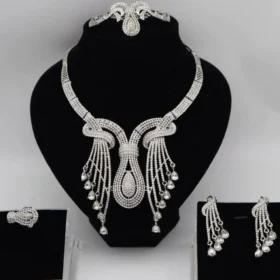 CLASSIC 4pic  Silver jewelry set