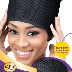 Qfitt Adjustable Extra Firm Mesh Wrap #306 Black