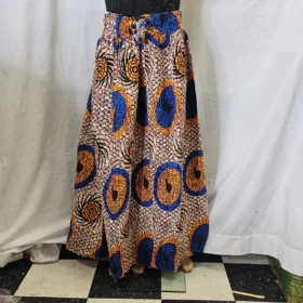 Classic Beautiful Women African Traditional Ankara Print Long Skirt