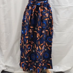 Classic  African Ankara Long Women Skirt