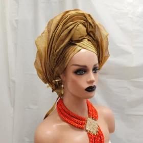 sand African Auto Gele Headtie