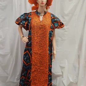 High Quality Elegant Women Dress Ready to wear Ankara Print