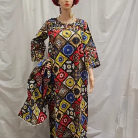 Beautiful High Quality Elegant Women Dress Ready to wear Ankara Print