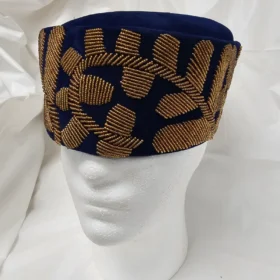 Velvet Nigerian Traditional Native Wear Men Cap