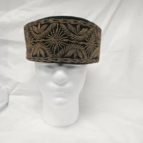 Wedding Green African Hat for men Cap