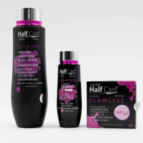 HALF-CAST FLAWLESS UNIFYING LIGHTENING BODY LOTION SET