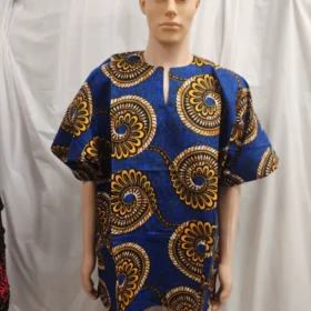 Traditional African Ankara Shirt  Unisex Top