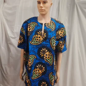 Traditional African Unisex Ankara Shirt Top