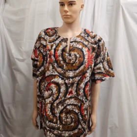 Traditional African Unisex Ankara Shirt Top wear