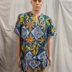 Beautiful Traditional African Unisex Ankara Shirt Top