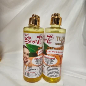 Soft 7 Turmeric Whitening & Glowing Oil With Honey Body Repair 250ml