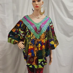 African print Traditional Classic Beautiful Women Top